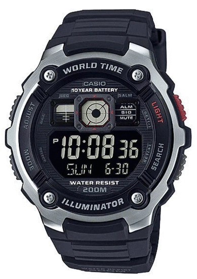 CASIO COLLECTION AE 2000W-1B