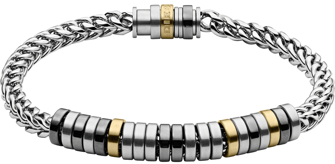 DIESEL Tri-Tone stainless steel bracelet DX1187040