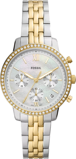 FOSSIL Neutra Chronograph Two-Tone Stainless Steel Watch ES5216