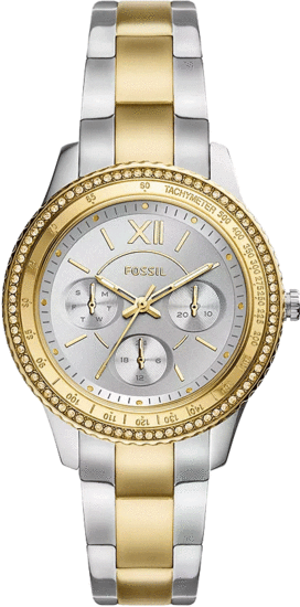 FOSSIL Stella Sport Multifunction Two-tone Stainless Steel Watch ES5107