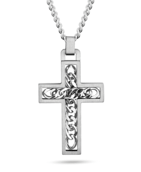 Crossed Out Necklace Police For Men PEAGN2211301