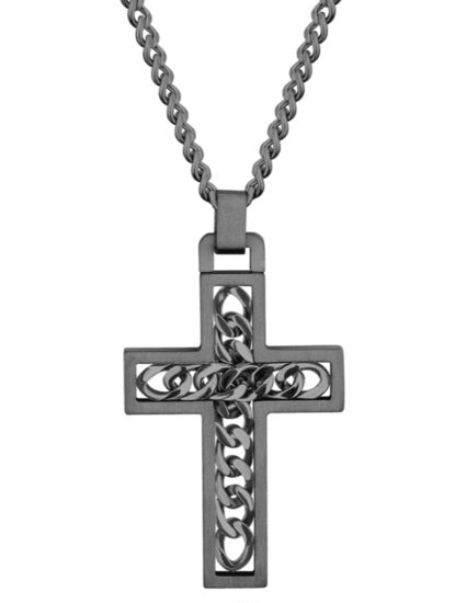 Crossed Out Necklace Police For Men PEAGN2211302