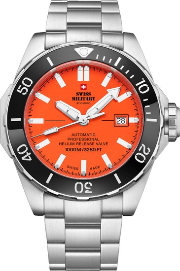 SWISS MILITARY BY CHRONO 1000M Automatic Dive Watch SMA34092.03