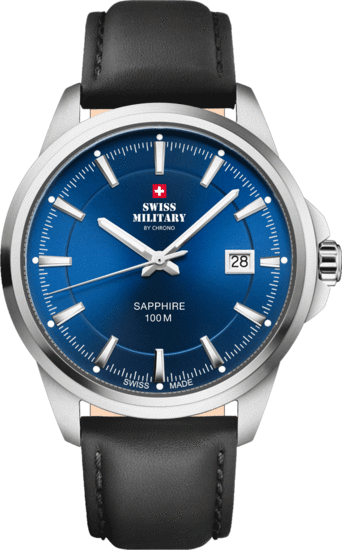 SWISS MILITARY BY CHRONO Classic Steel Watch for Men SM34104.10