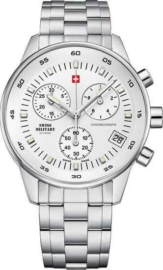 SWISS MILITARY BY CHRONO Ultimate Classic Military Chronograph Watch SM30052.02