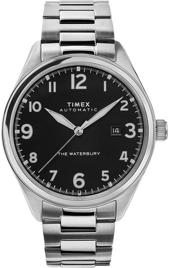 TIMEX Waterbury Traditional Automatic 42mm Stainless Steel Bracelet Watch TW2T69800