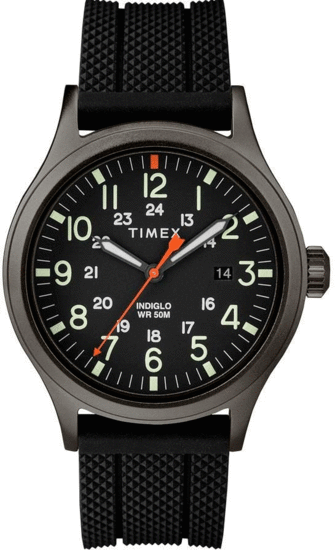 TIMEX Allied 40mm Silicone Strap Watch TW2R67500