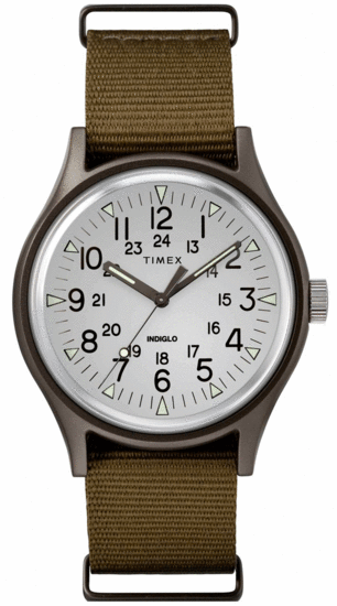 TIMEX MK1 Aluminum 40mm Fabric Watch TW2R37600