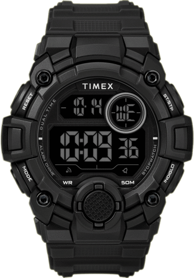TIMEX DGTL™ A-Game 50mm Resin Strap Watch TW5M27400