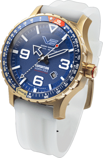 VOSTOK-EUROPE EXPEDITION NORTH POLE PULSOMETER AUTOMATIC LINE YN55/597B730SW