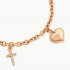 LIU JO Bracelet With Heart And Cross LJ1450