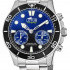 LOTUS MEN'S BLUE CONNECTED STAINLESS STEEL L18800/3