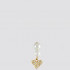 Liu Jo Earrings with Charm and Pearl Jewels LJ1694