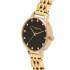 Olivia Burton Midi Black Sunray Dial Gold Bracelet Watch OB16SE17