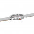 MONDAINE OFFICIAL SWISS RAILWAYS CLASSIC: PETITE SILVER-CASE WATCH WITH GOOD GRAY SUSTAINABLE-STRAP A660.30314.80SBH