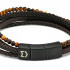 BROWN LEATHER BRACELET WITH TIGER´S EYE BY MENVARD MV1037 220