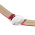 MONDAINE SIMPLY ELEGANT 36 mm red leather watch A400.30351.11SBP