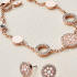 Fossil Mosaic Mother-of-Pearl Disc Station Bracelet JF01739791